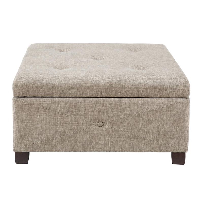 Belen Kox Button Tufted Storage Ottoman, Belen Kox