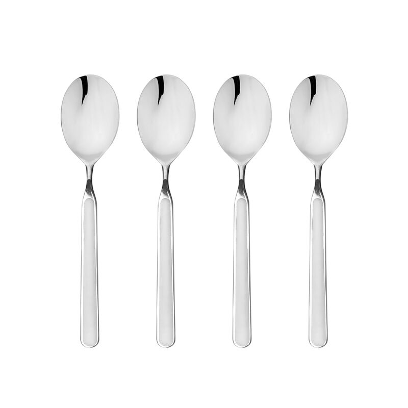 Fantasia 4-Piece American Coffee Spoon Set in Mustard