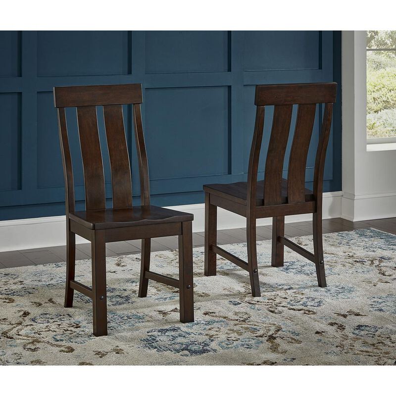 Belen Kox Slatback Dining Chairs (Set of 2), Belen Kox