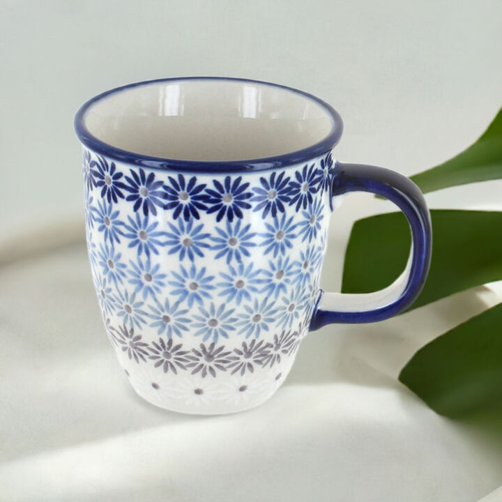 Blue Rose Polish Pottery Harmony Coffee Mug