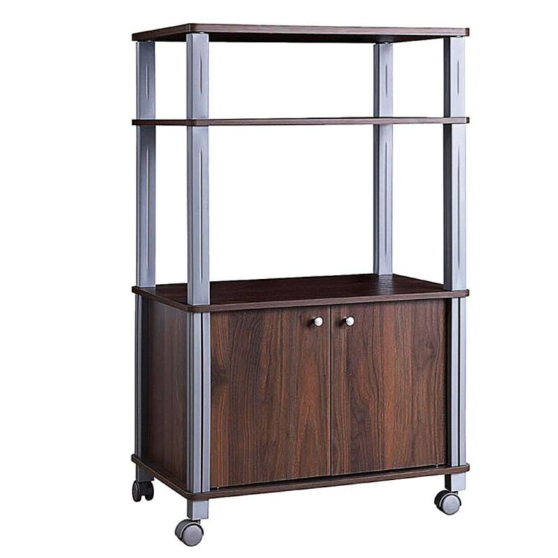 Microwave Rack Stand Rolling Storage Cart