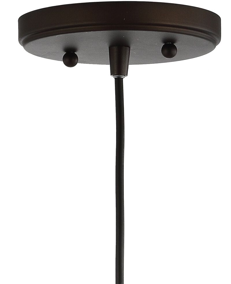Bleecker Metal/Glass Globe LED Pendant