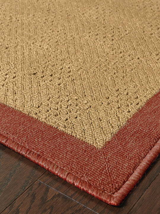 Lanai 1'8" x 3'7" Beige Rug