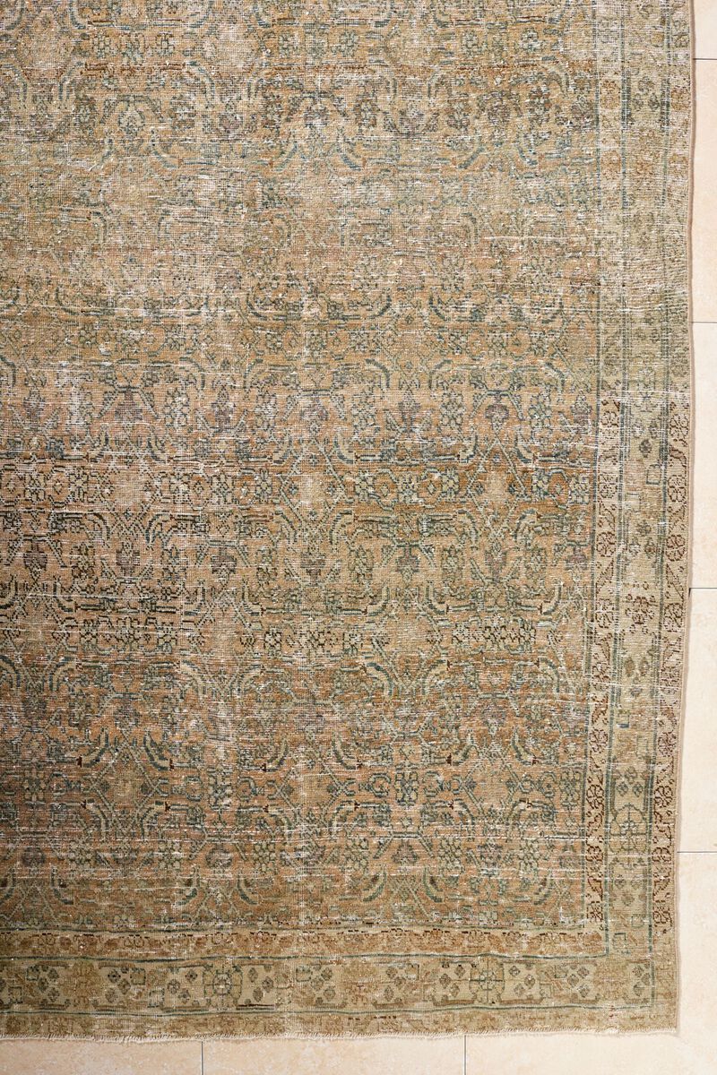 District Loom Vintage Turkish Area Rug-Valley