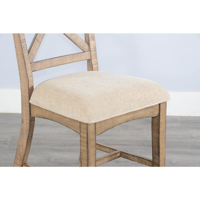 Sunny Designs Beach Pebble Chair, Cushion Seat