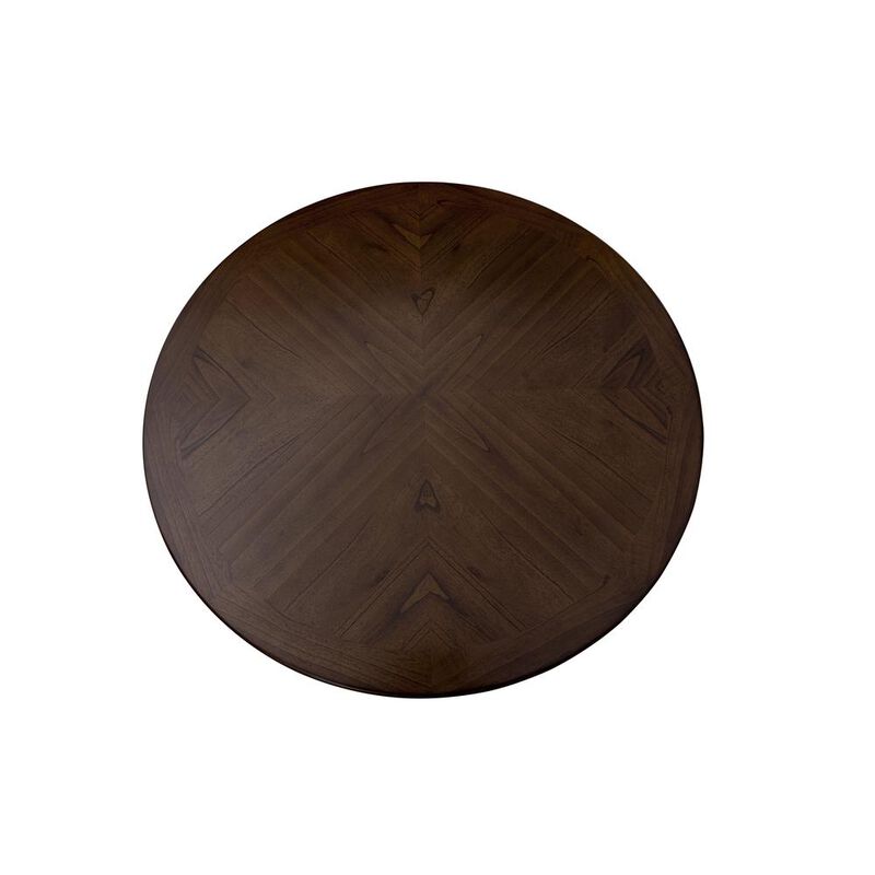 New Classic Furniture Furniture Bixby Solid Wood Counter Dining Table in Espresso