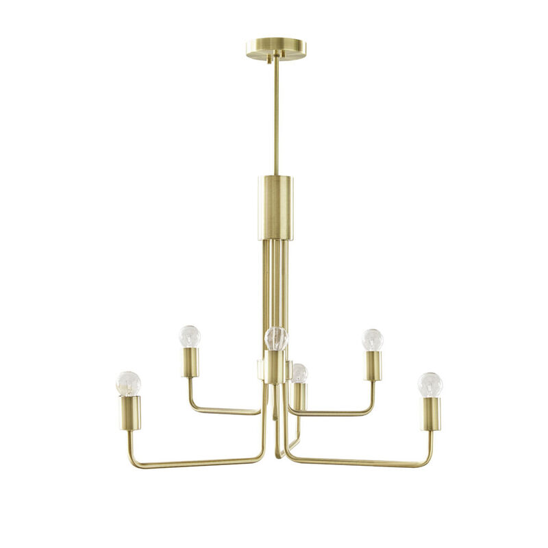 Milo 6-Light Metal Chandelier