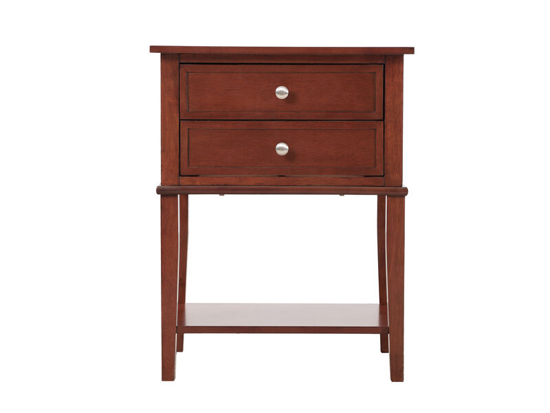 Newton 2-Drawer Nightstand (28 in. H x 16 in. W x 22 in. D)