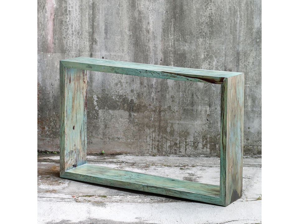 Teo Wooden Console Table