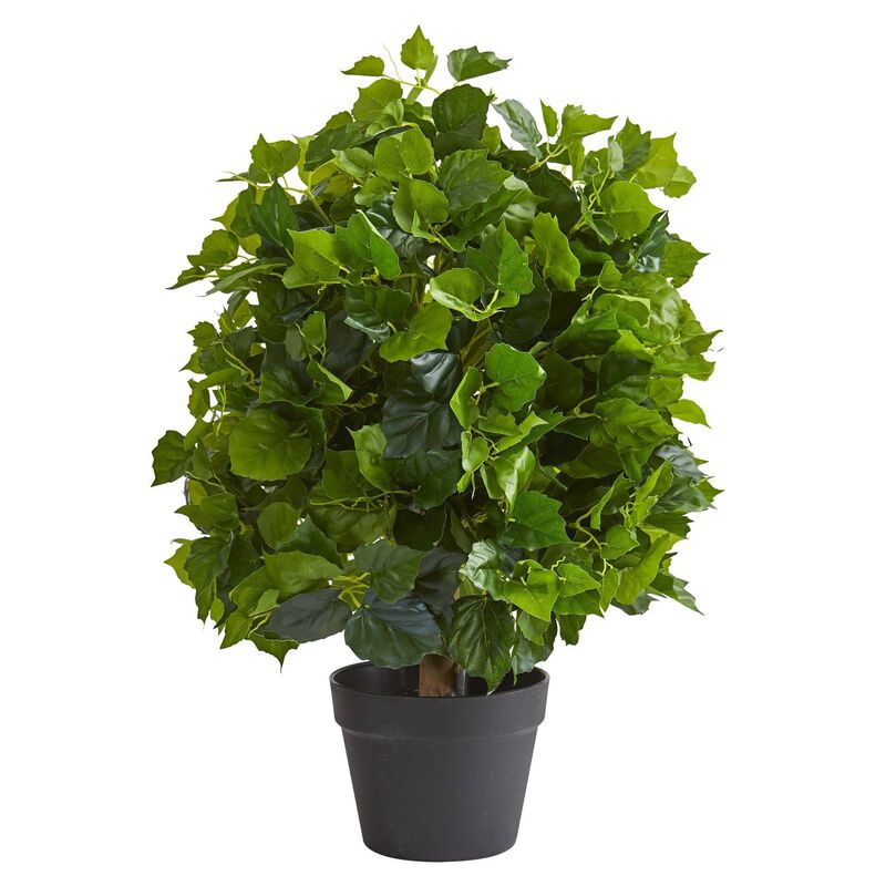 Nearly Natural 2-ft Ficus Artificial Tree