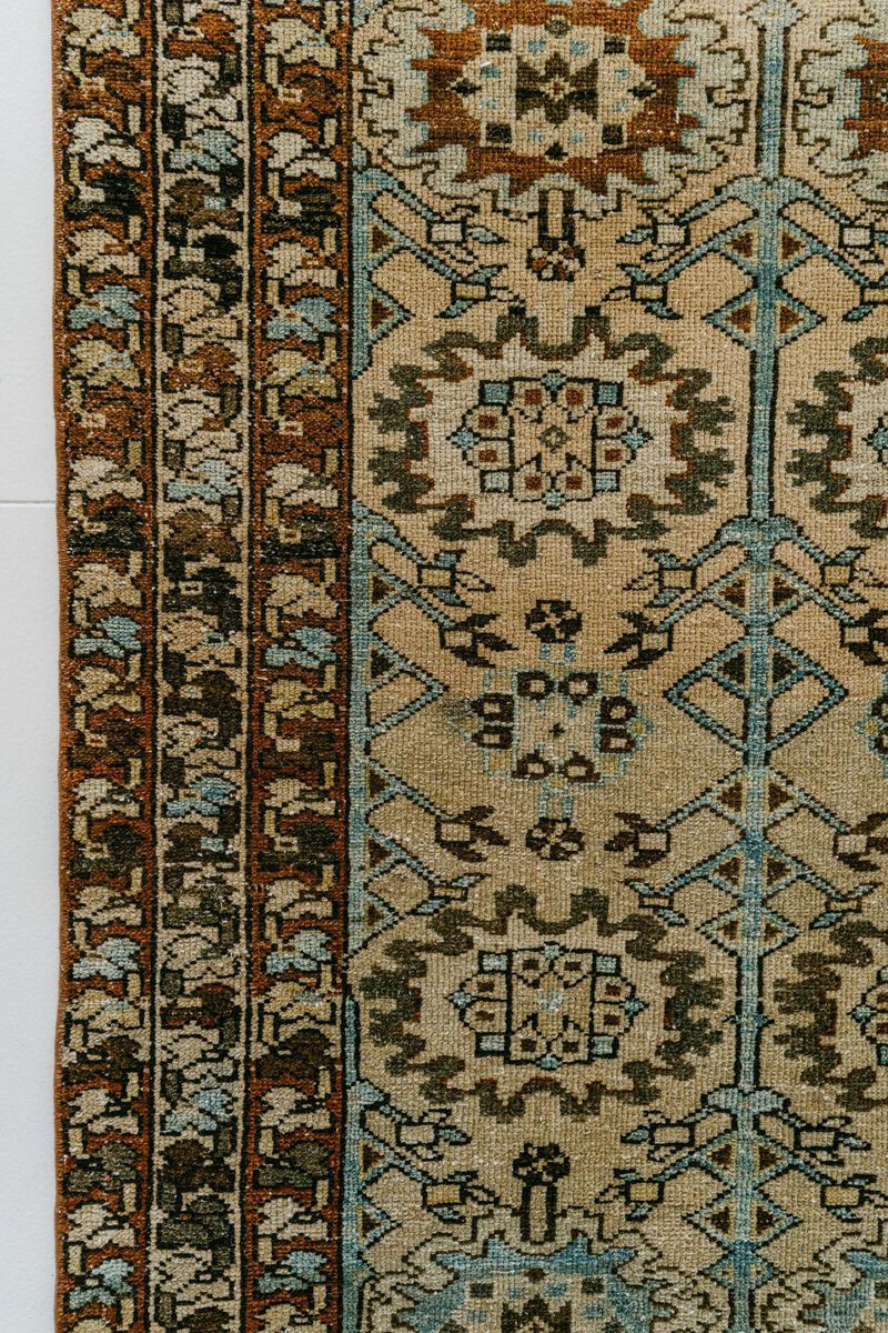 District Loom Vintage Bakhtiari scatter rug-Tannon