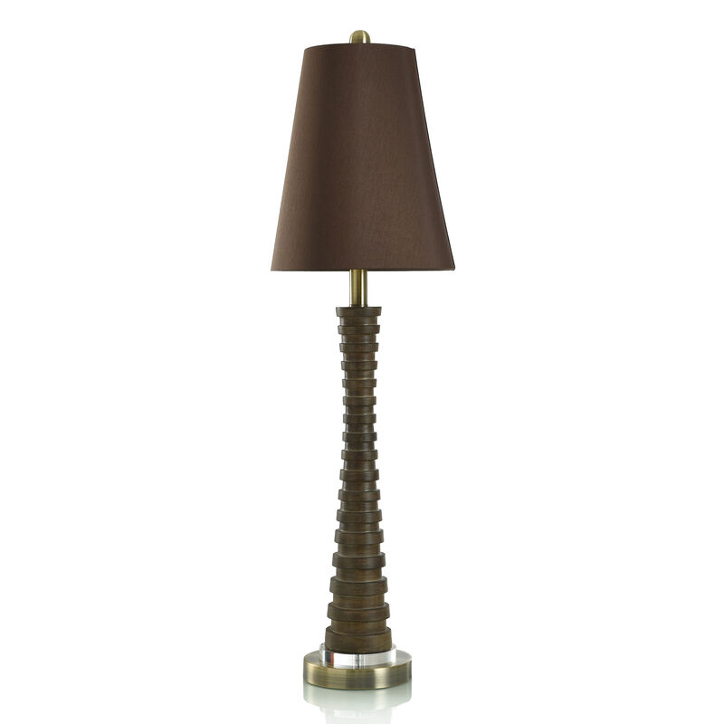 Nightlife Brown Buffet Lamp