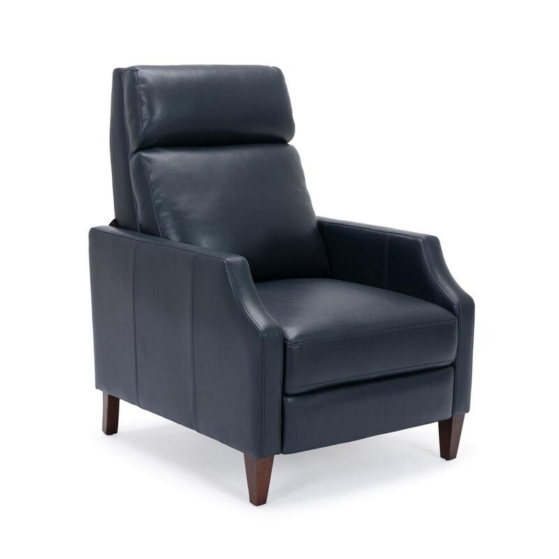 Comfort Pointe Balantyne Push Back Recliner - Midnight Blue