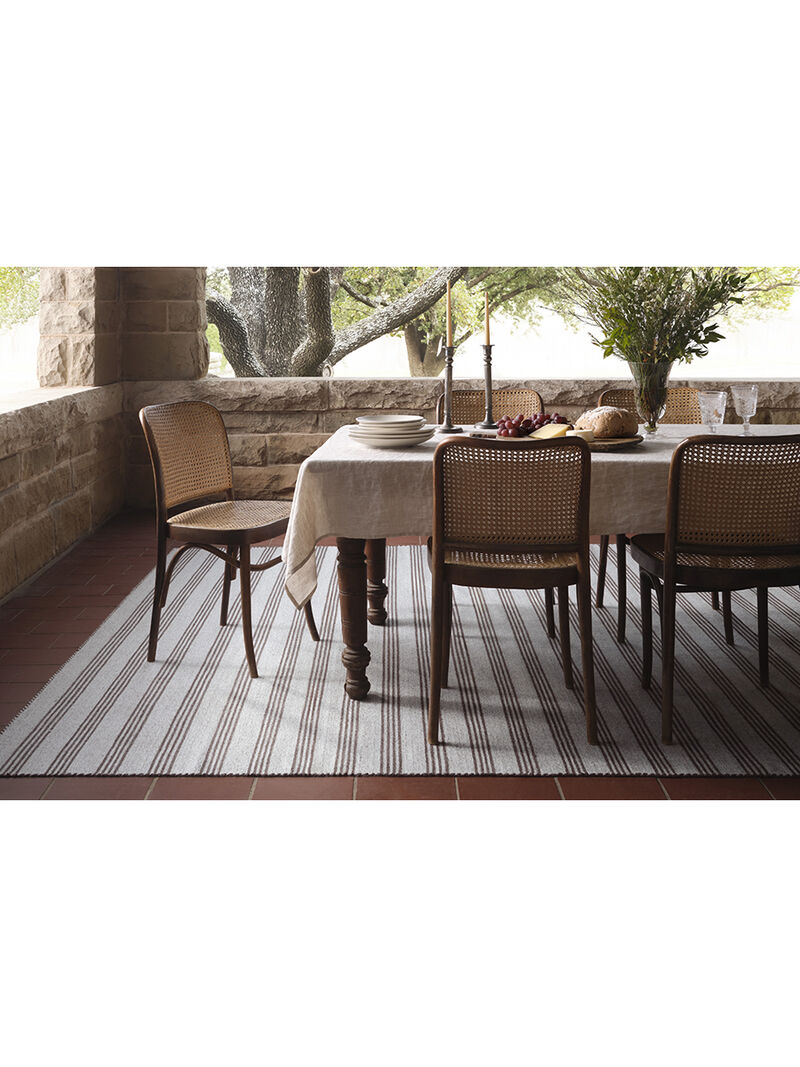 Charlie Silver/Bark 5'0" x 7'6" Area Rug by Magnolia Home by Joanna Gaines x Loloi