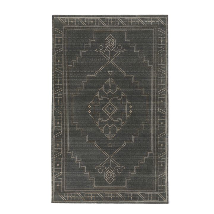 Taspinar Charcoal 9' x 12' Rug