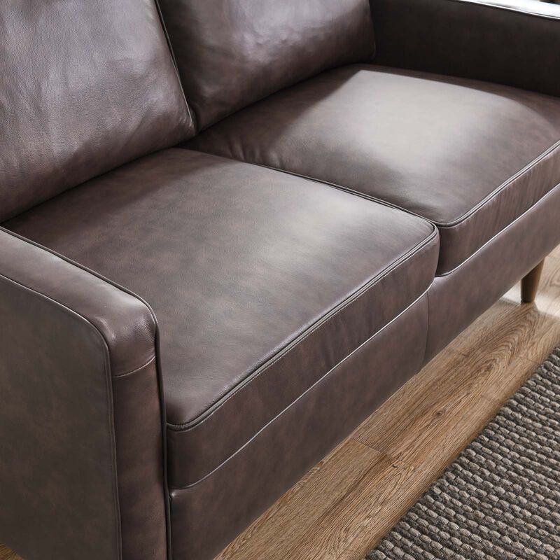 Impart Genuine Leather Loveseat