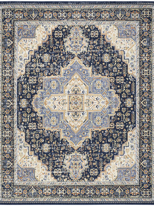 Nourison Essentials Persian NRE07 Navy 8' x 10' Rug
