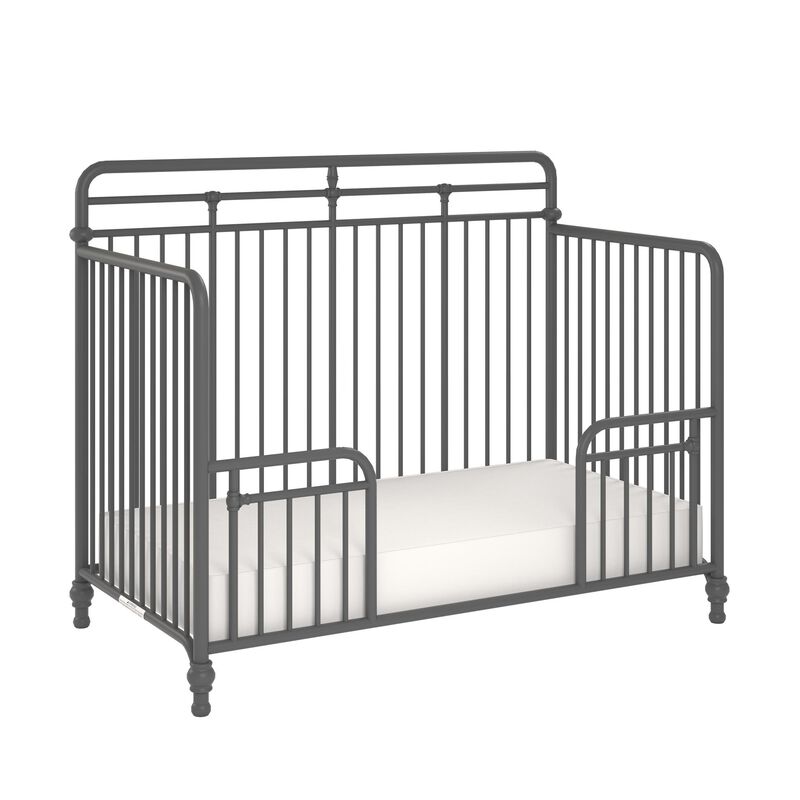 Monarch Hill Hawken Metal 3 in 1 Convertible Crib