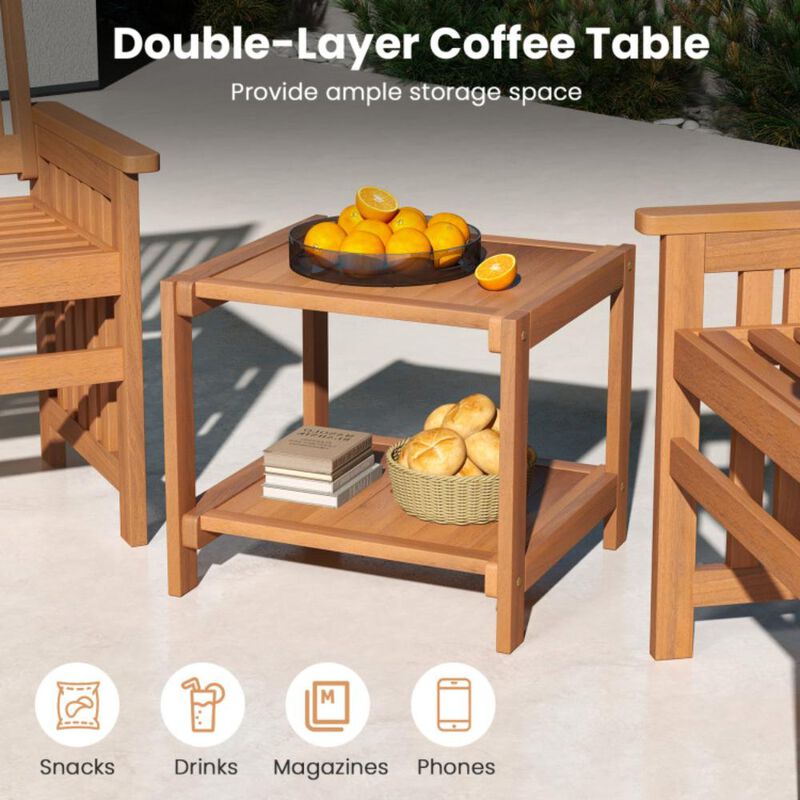 Hivvago  Pieces Patio Furniture Set with 1.5 Inch Umbrella Hole