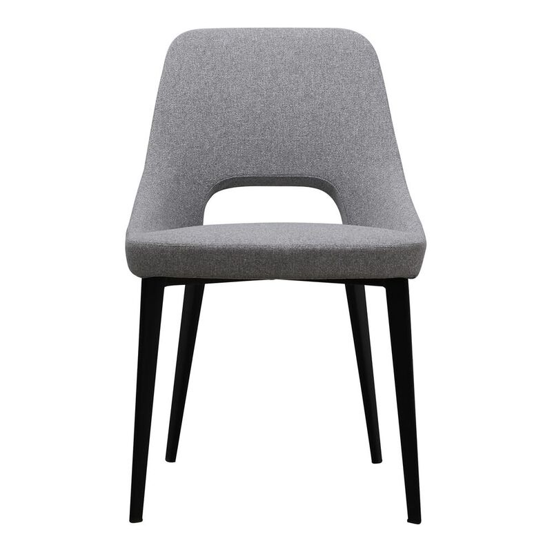 Moe's Home Collection TIZZ DINING CHAIR LIGHT GREY