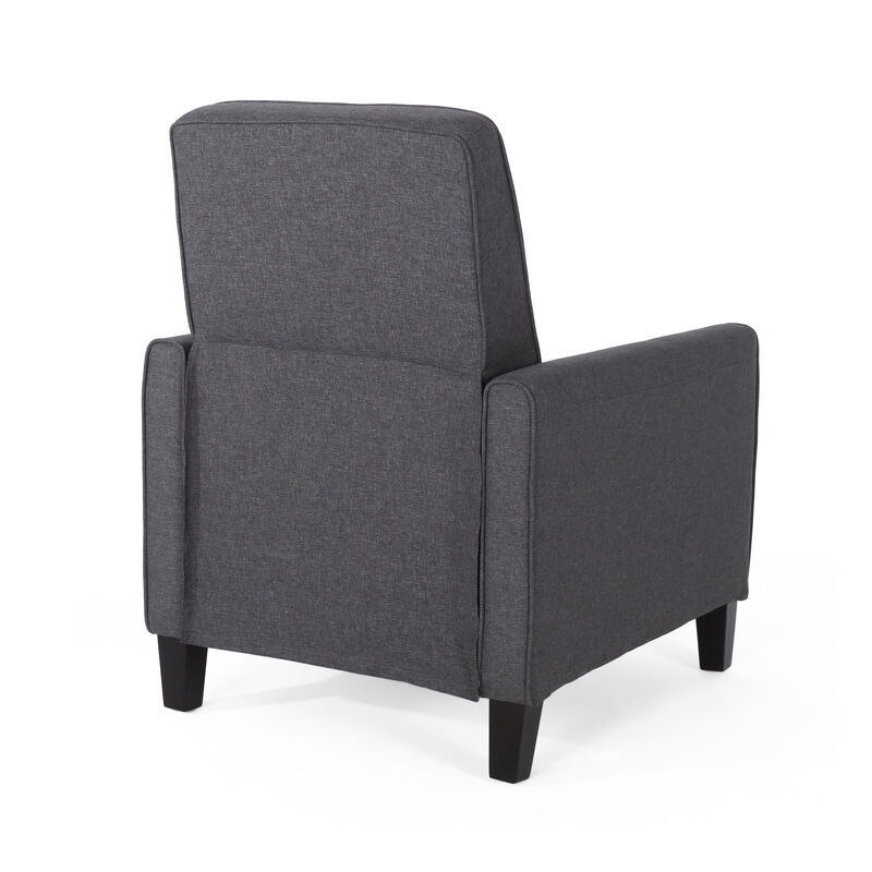 Merax Linen Fabric Manual Recliner Chair