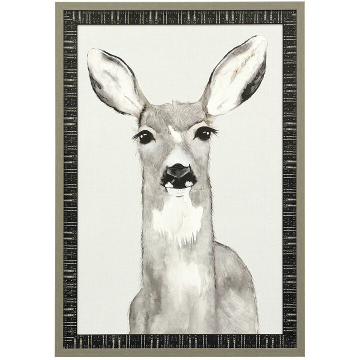 Oh My Deer Framed Print