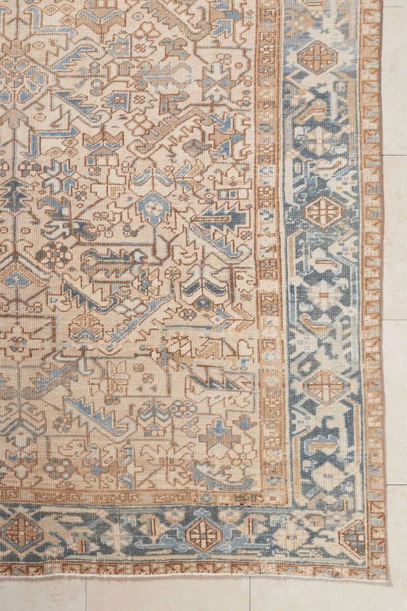 District Loom Vintage Turkish Area Rug-Belt