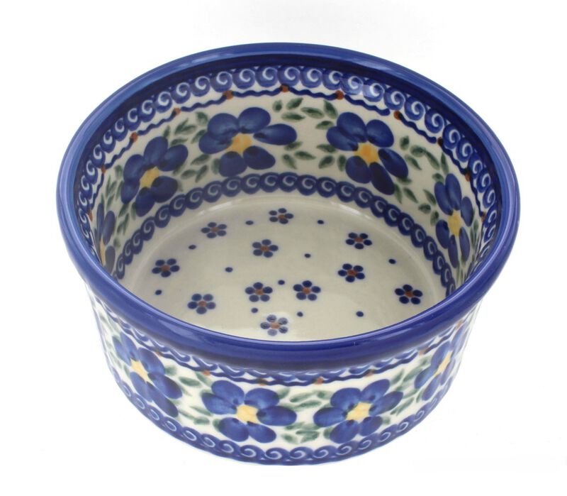 Blue Rose Polish Pottery Savannah Medium Bowl