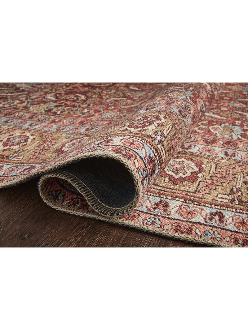 Loren LQ06 Red/Multi 5' x 7'6" Rug