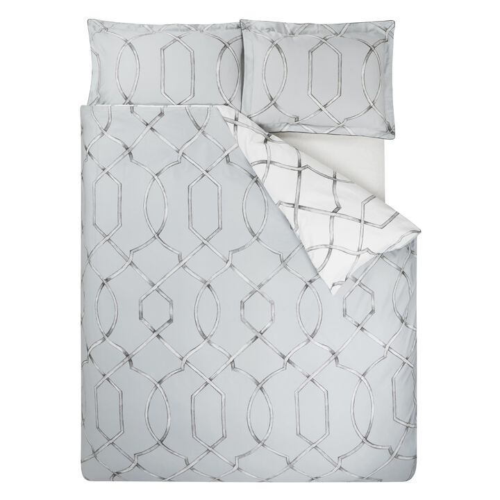 Rabeschi Slate Queen Duvet Cover