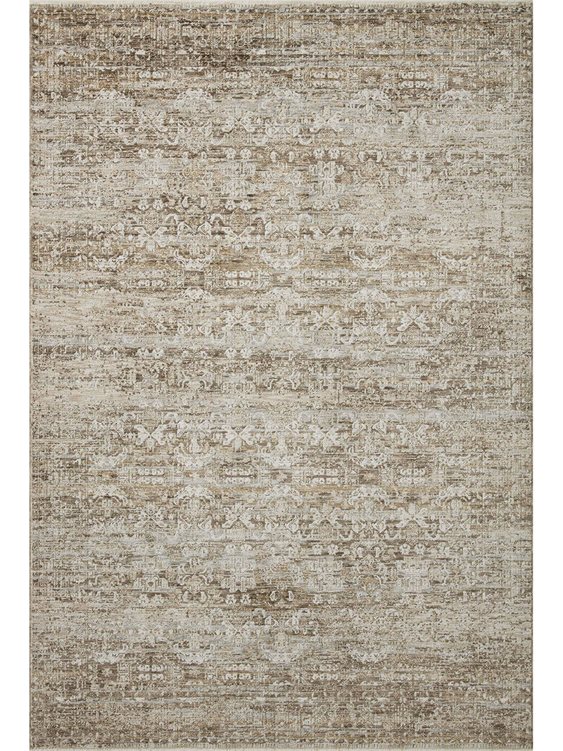 Honora Bark/Dove 5'3" x 7'9" Area Rug by Amber Lewis x Loloi