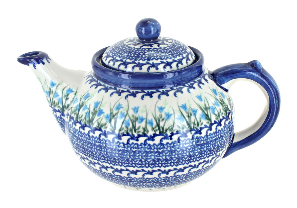 Blue Rose Polish Pottery Tara Teapot