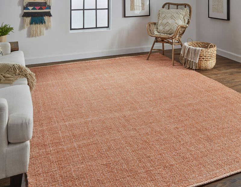 Naples 0751F Orange 10' x 14' Rug