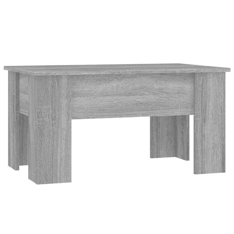 Coffee Table Gray Sonoma 31.1"x19.3"x16.1" Engineered Wood