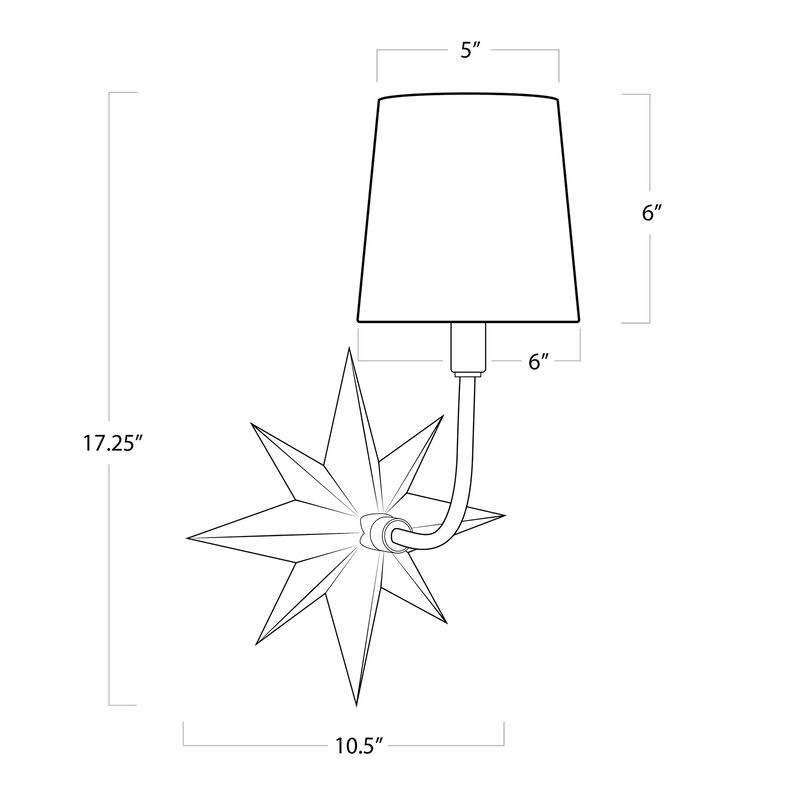 Etoile Sconce