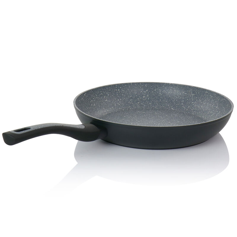 Oster Bastone 12 Inch Aluminum Nonstick Frying Pan in Speckled Gray