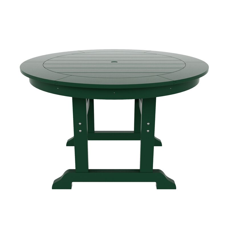 WestinTrends 47" Round Outdoor Patio Dining Table