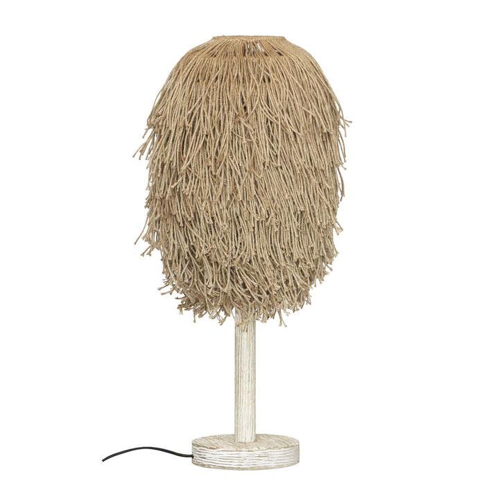 Belen Kox Boho Natural Jute Table Lamp, Belen Kox