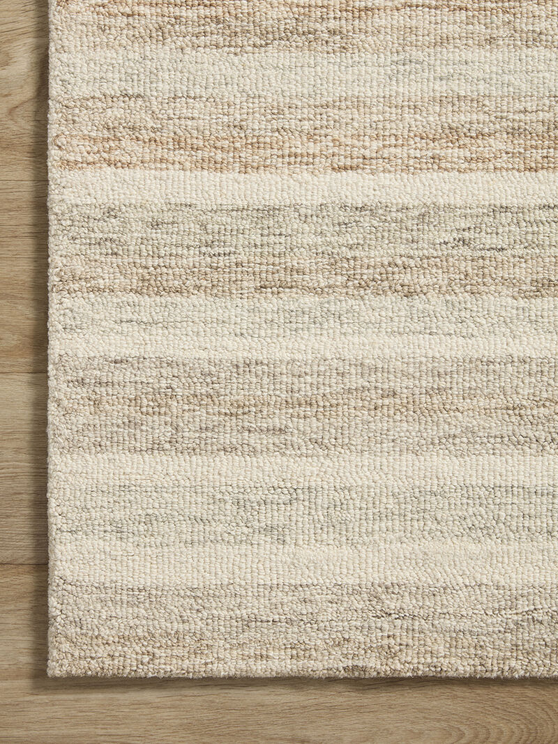 Chris CHR03 Ivory/Clay 5' x 7'6" Rug