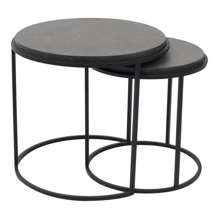 Lava Stone Nesting Tables - Part of Roost Collection, Belen Kox