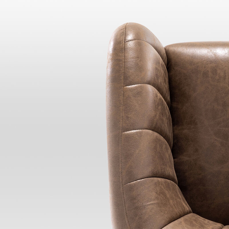 eLuxury Channel Living Room Chair