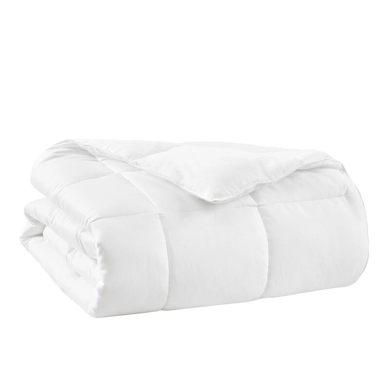 Belen Kox White Sateen Featherless Comforter, Belen Kox