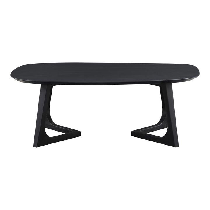 Moe's Home Collection GODENZA COFFEE TABLE SMALL BLACK ASH