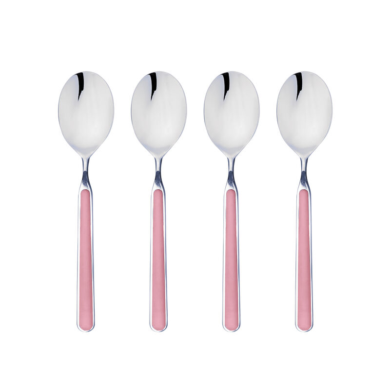 Fantasia 4-Piece American Coffee Spoon Set in Mustard