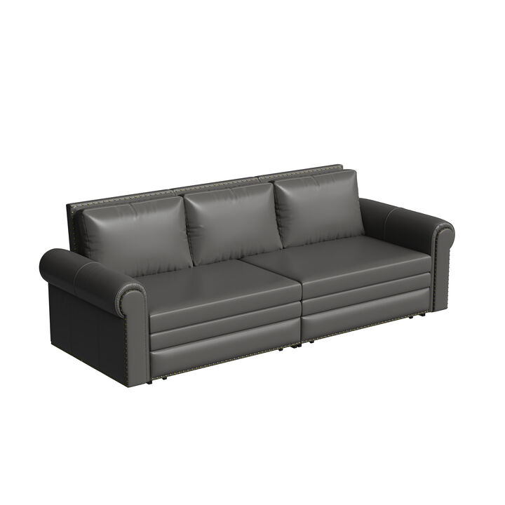Merax Convertible King-Size Sleeper Sofa Bed