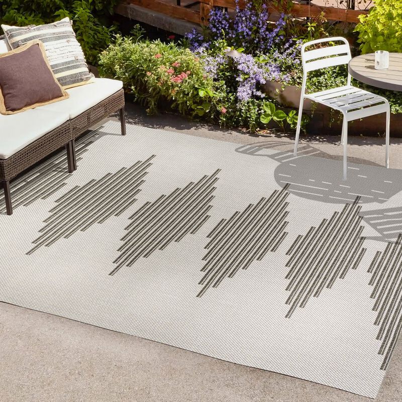 Vinales Diamond Stripe Indoor/Outdoor Area Rug