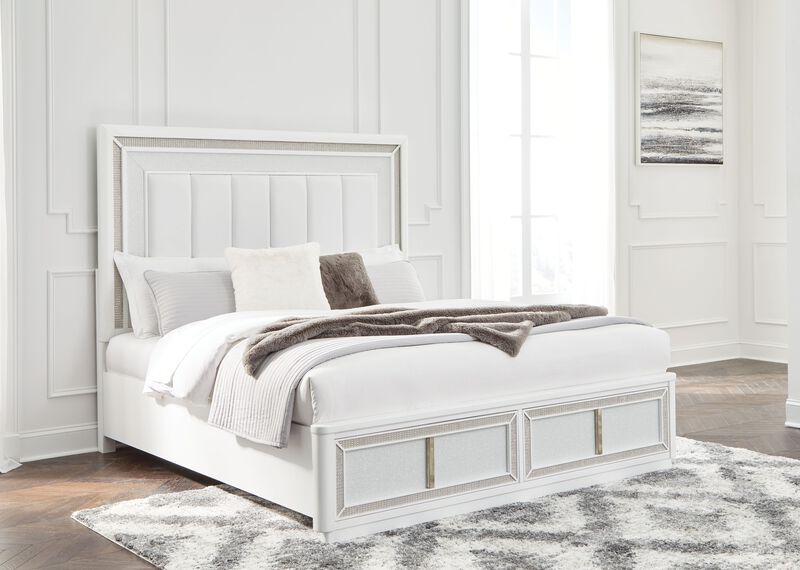 Chalanna California King Upholstered Storage Bed