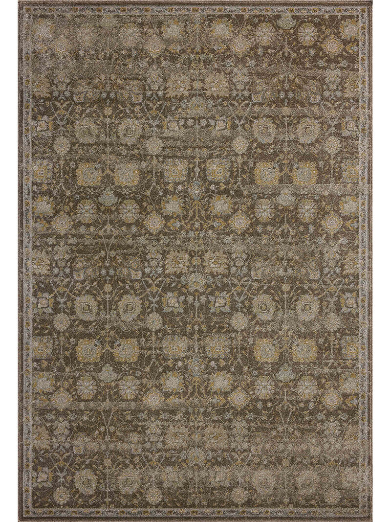 Mona Bark/Natural 3'7" x 5'7" Accent Rug by Magnolia Home by Joanna Gaines x Loloi