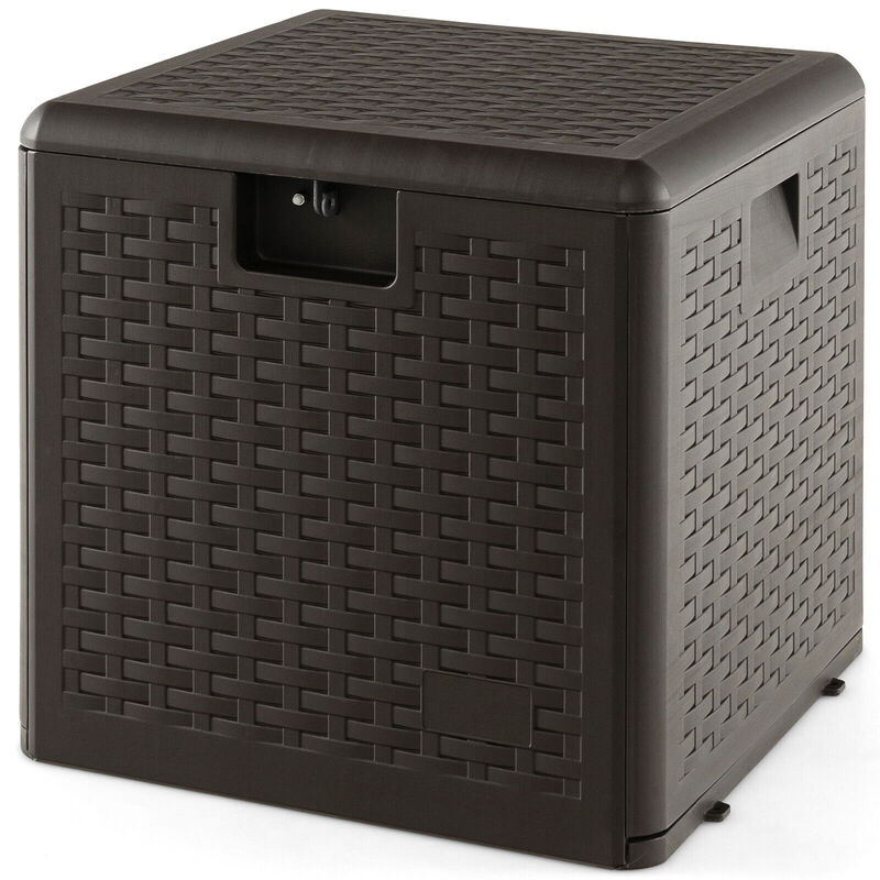 Weather Storage Container with Lockable Lid