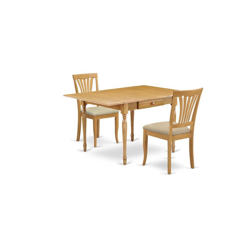 Dining Room Set Oak, MZAV3-OAK-C